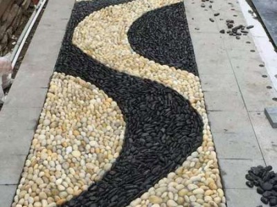 天然五彩鹅卵石