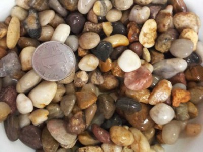 天然五彩鹅卵石