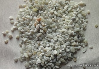 白色洗米石